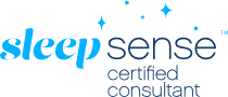 Sleep Sense logo for baby sleep consulting program
